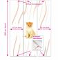 Preview: Tiger Katzenbaby Flächenvorhang - 3teiliges Set Flächenvorhang 3er Set, Schiebegardine, Schiebegardinen, blickdicht, Flächenvorhang blickdicht, Schiebevorhang,